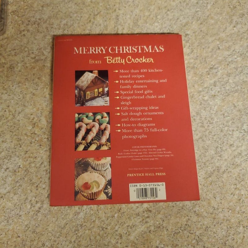 Betty crocker's christmas cookbook