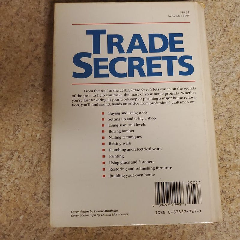 Trade secrets tips & hints from the pros