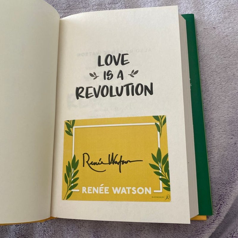 (SIGNED) Love Is a Revolution