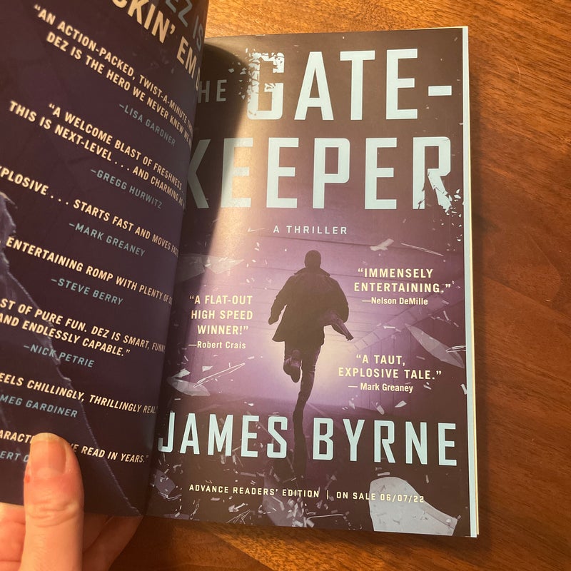 The Gatekeeper by James Byrne, Paperback | Pangobooks