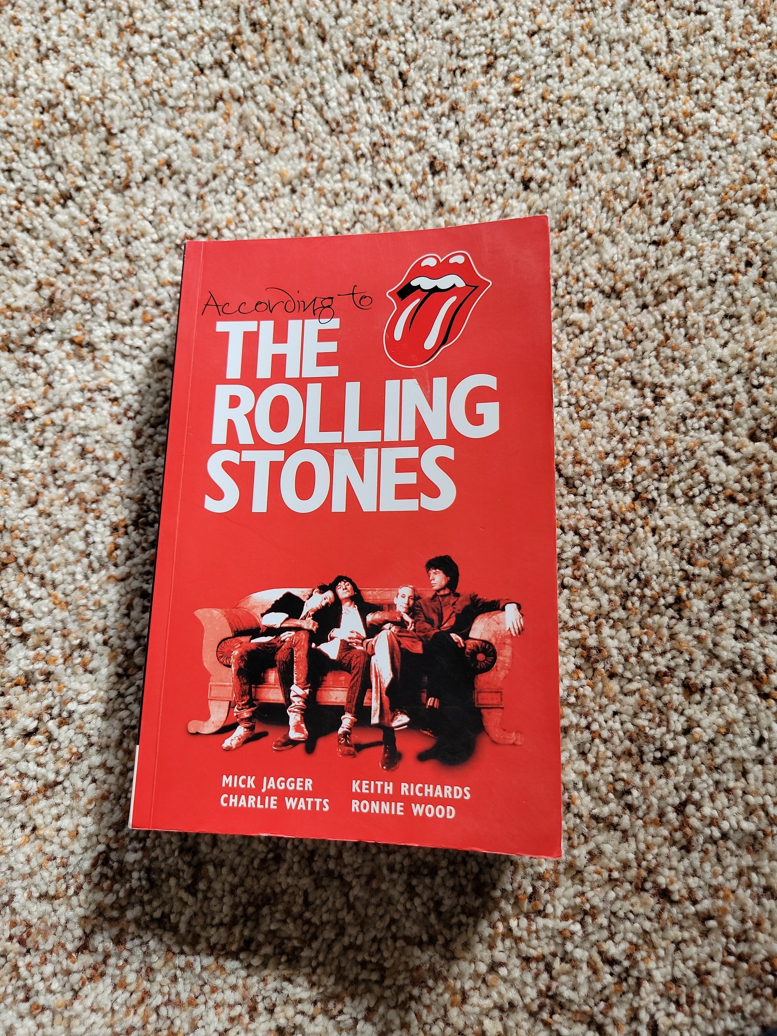 According to the Rolling Stones—SIGNED by The Rolling Stones