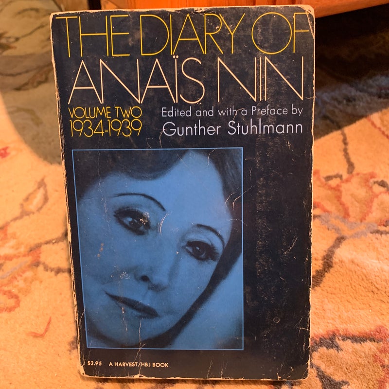 The Diary of Anais Nin Volume 2 1934-1939