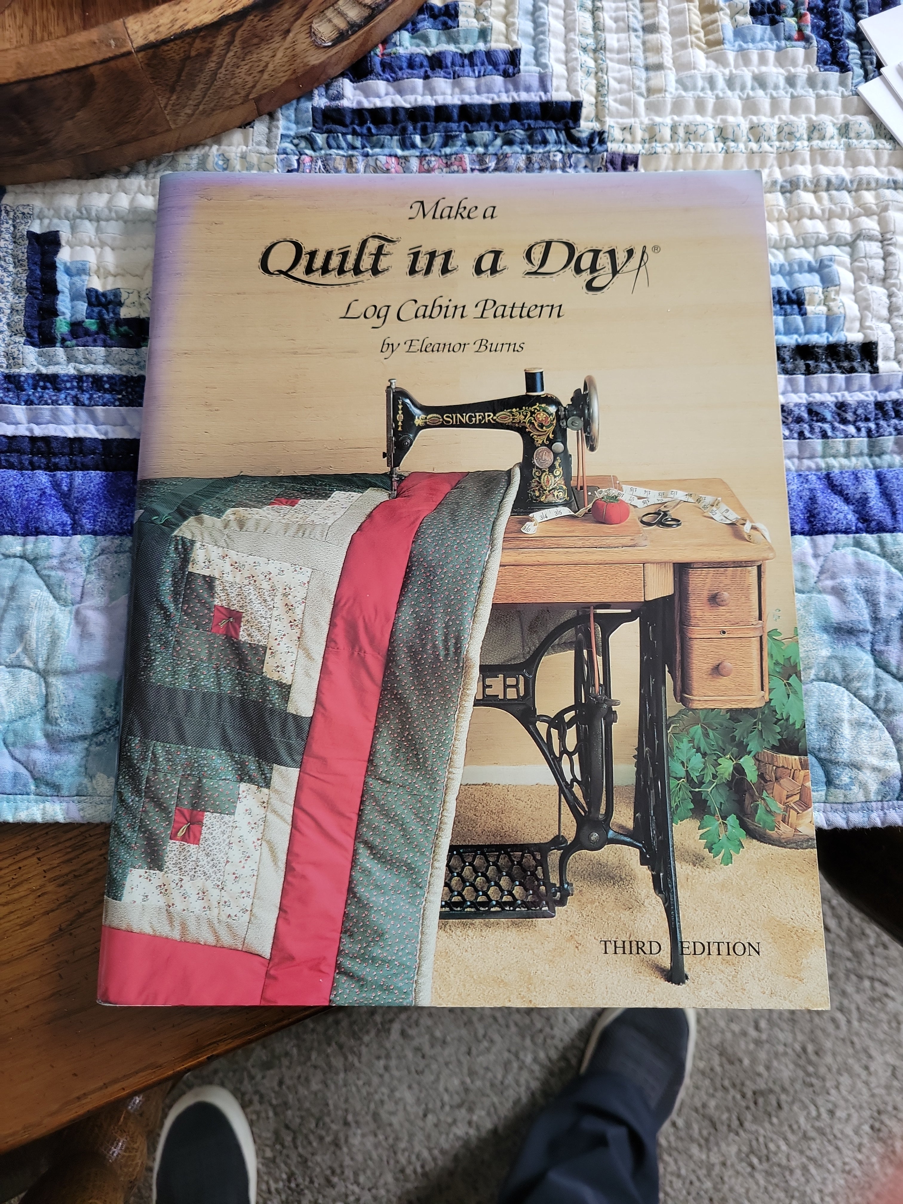 Make a Log Cabin Quilt in a Day