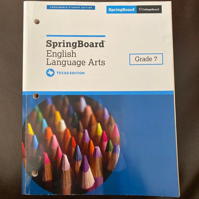 Springboard English Language Arts