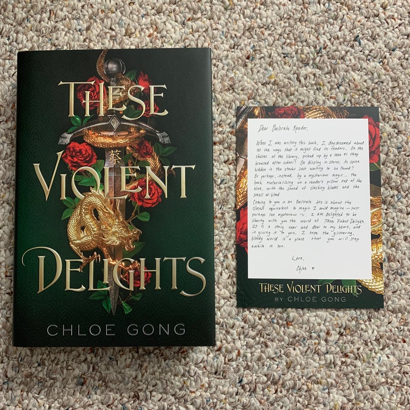 Owlcrate These Violent Delights 