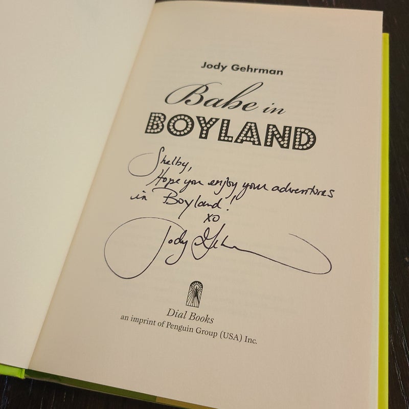 Babe in Boyland (Signed)