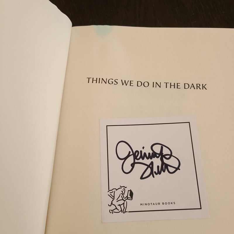 Things We Do in the Dark (Signed Bookplate)