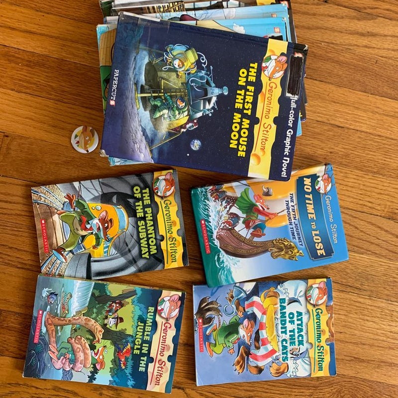 Geronimo Stilton - 12 books