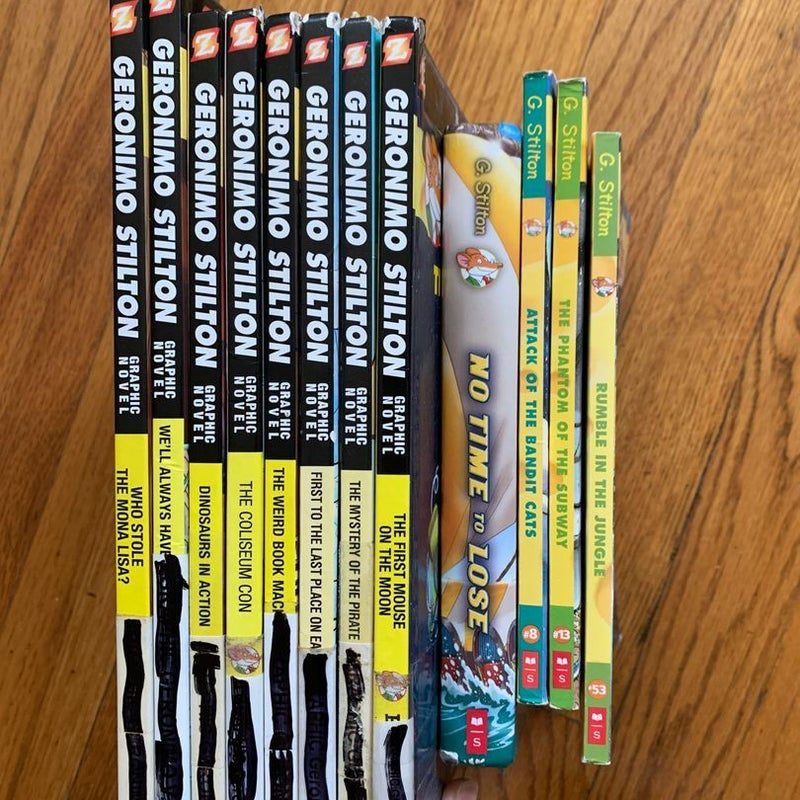 Geronimo Stilton - 12 books