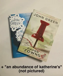 john green paperback bundle