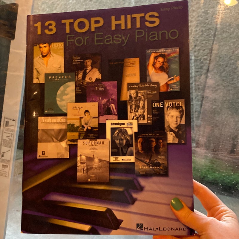 13 Top Hits for Easy Piano