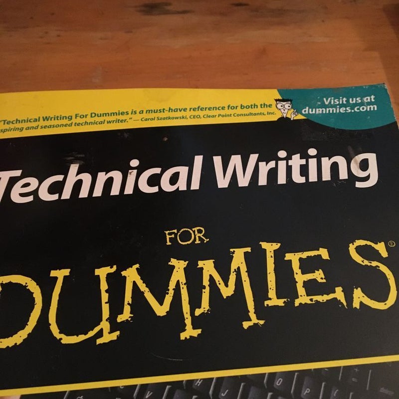 Technical Writing for Dummies