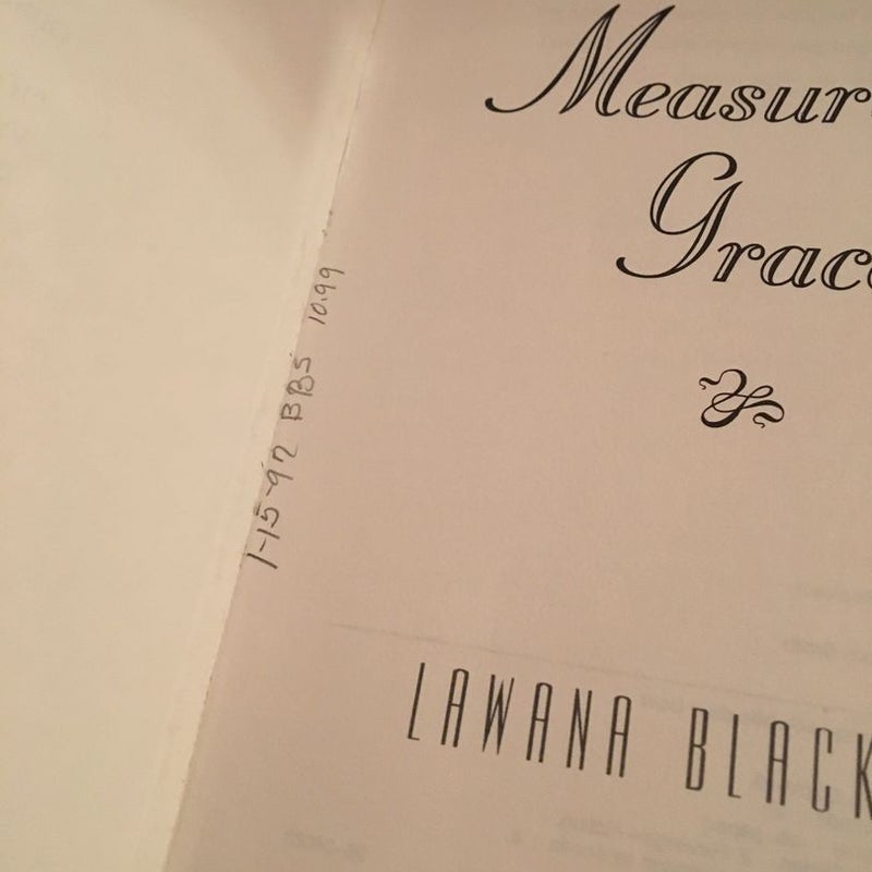 Measures of Grace