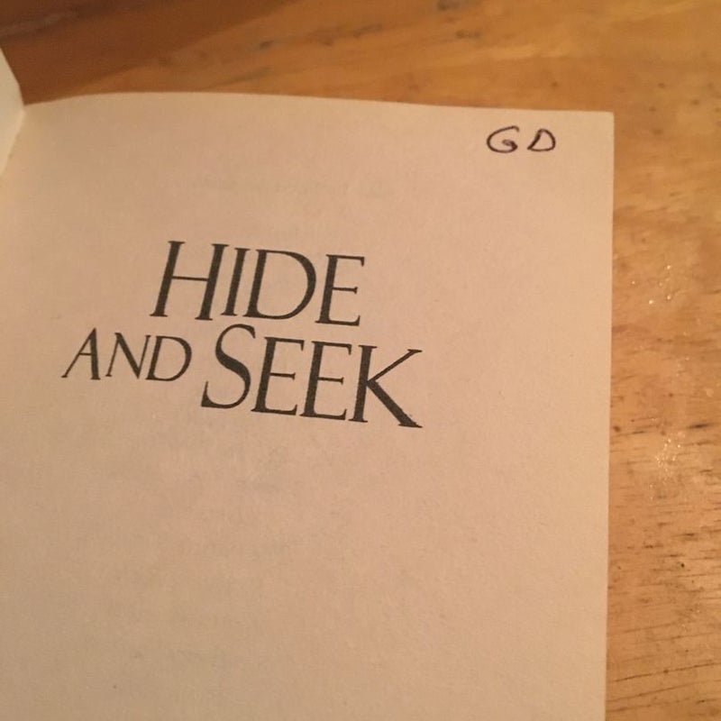 Hide and Seek