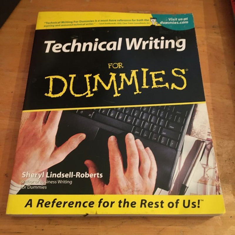 Technical Writing for Dummies