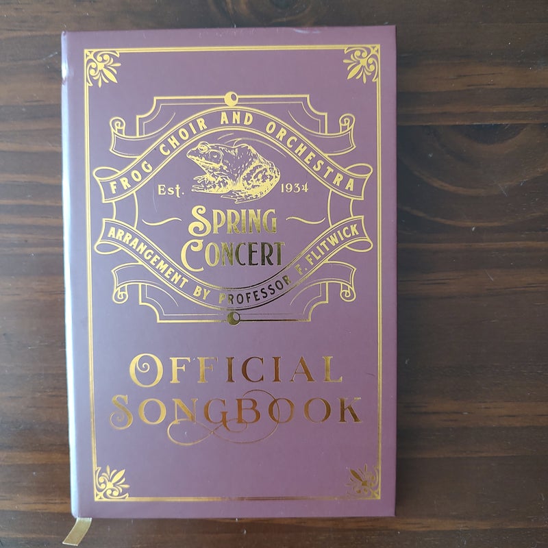 Official Songbook Notebook by Accio