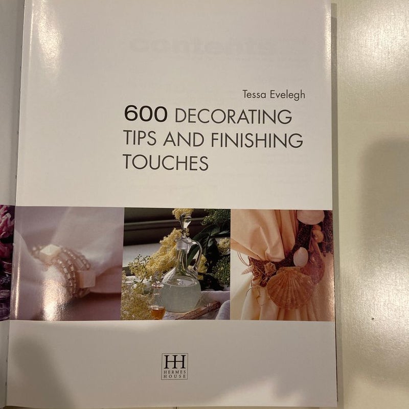 600 Decorating Tips & Finishing Touches