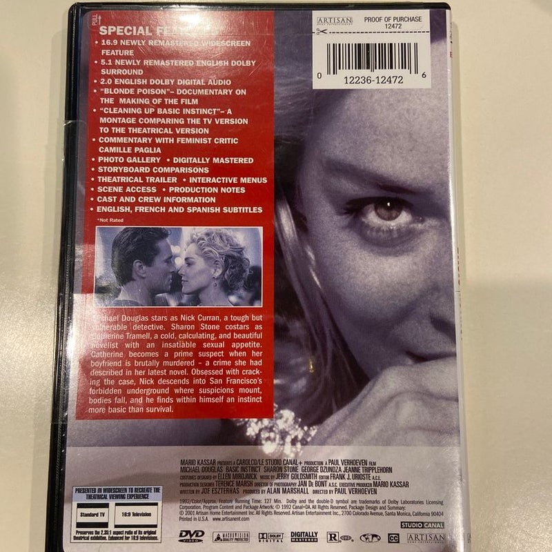 Basic Instinct DVD