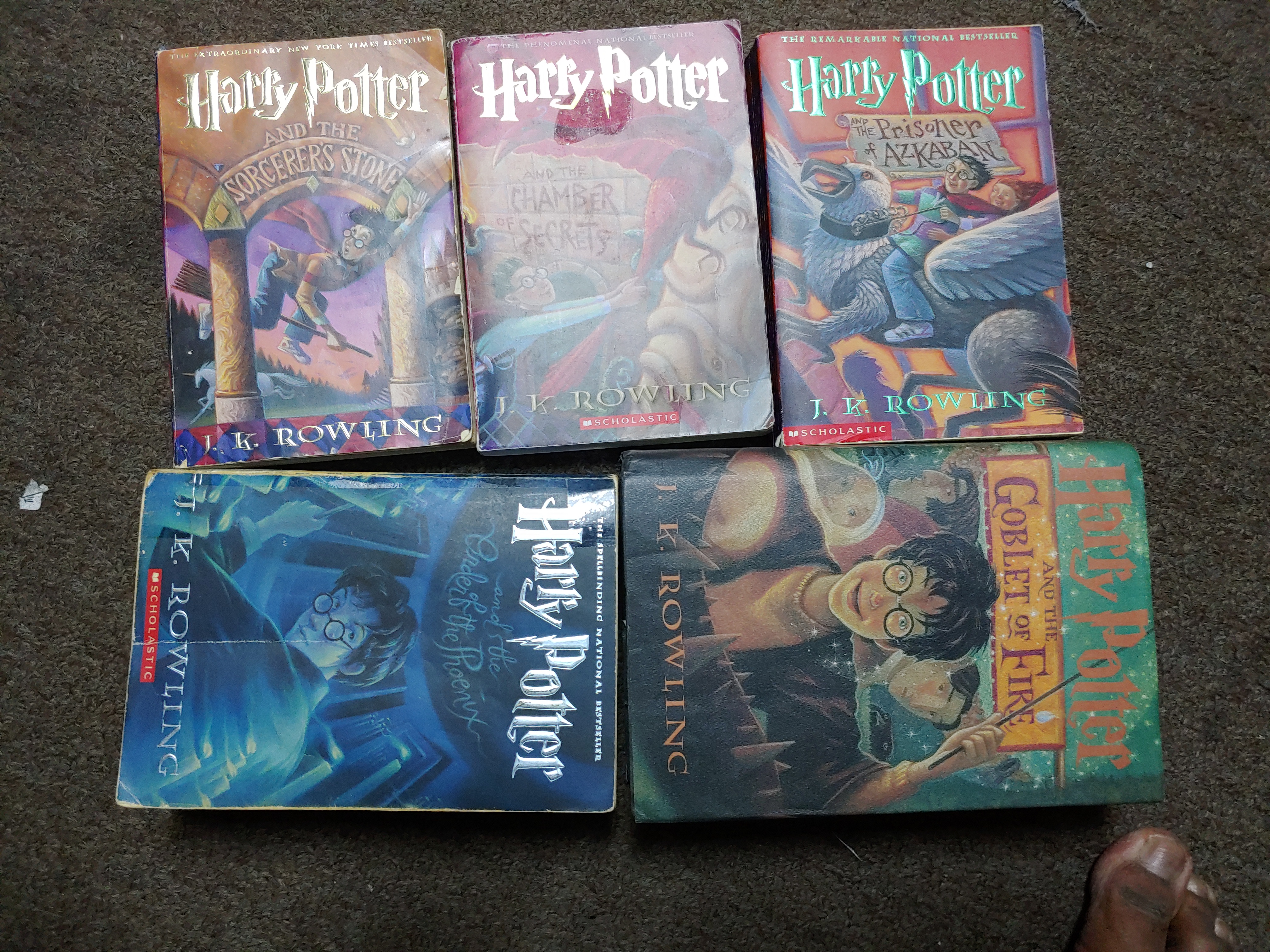 Harry potter collection 1to 5 