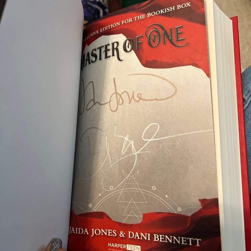 Master of One (Signed Bookish Box Edition)