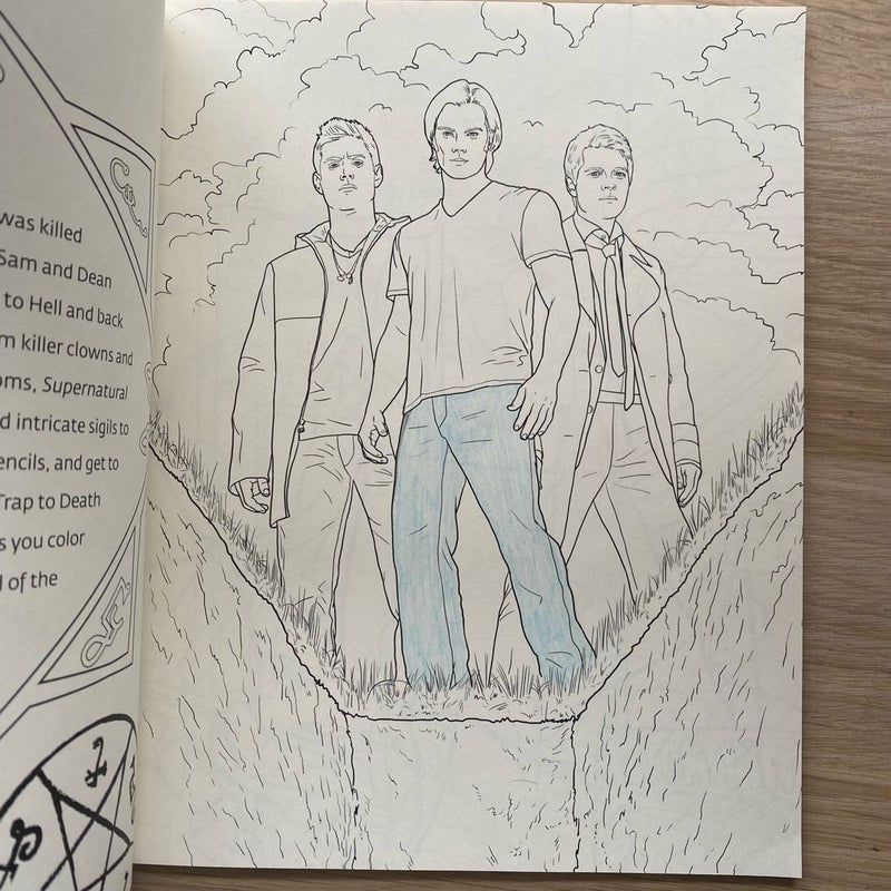 Supernatural: The Official Coloring Book, Book by Insight Editions, Official Publisher Page