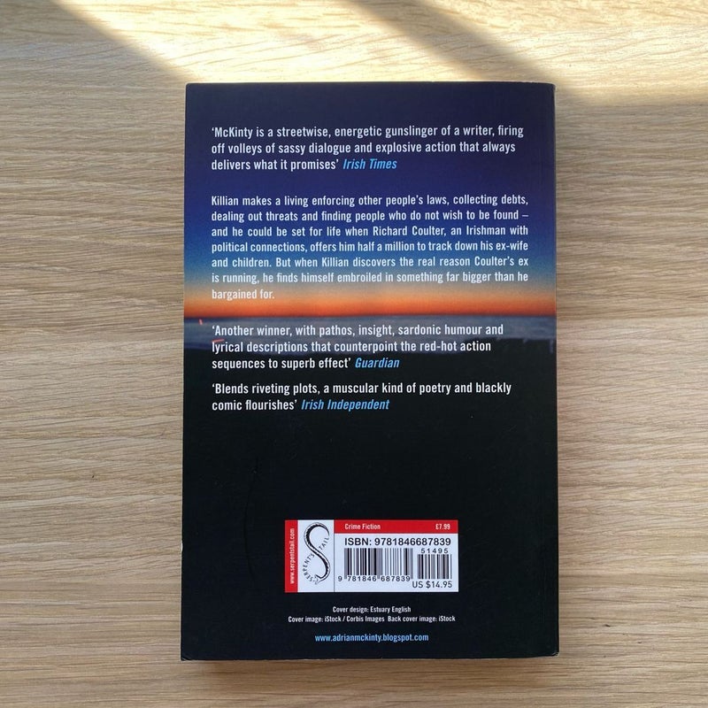 Falling Glass by Adrian McKinty, Paperback Pango Books