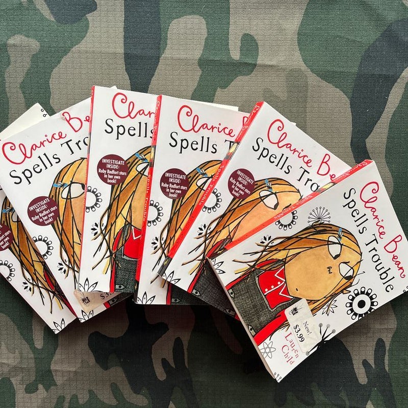 Clarice Bean Spells Trouble *6 copies 