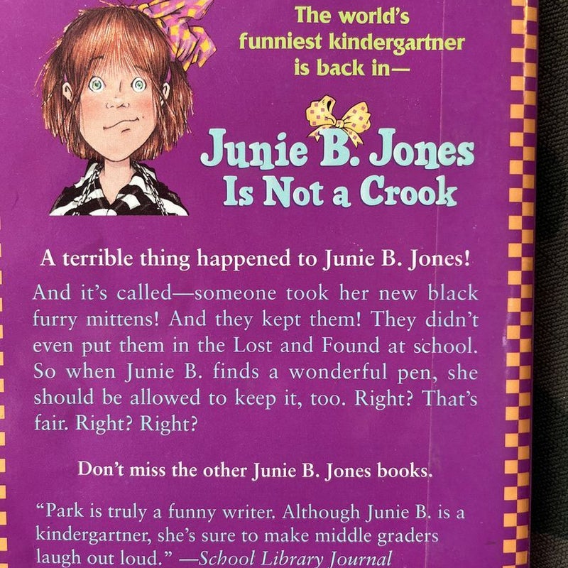 Junie B. Jones Is Not a Crook #9 *6 copies 