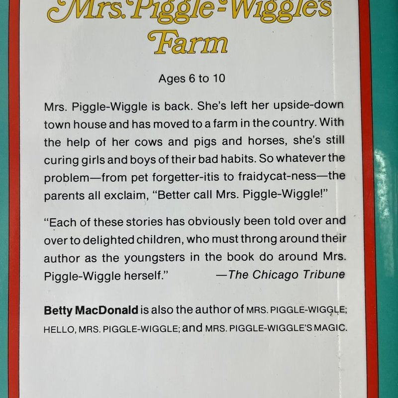 Mrs. Piggle-Wiggle's Farm **6 copies 