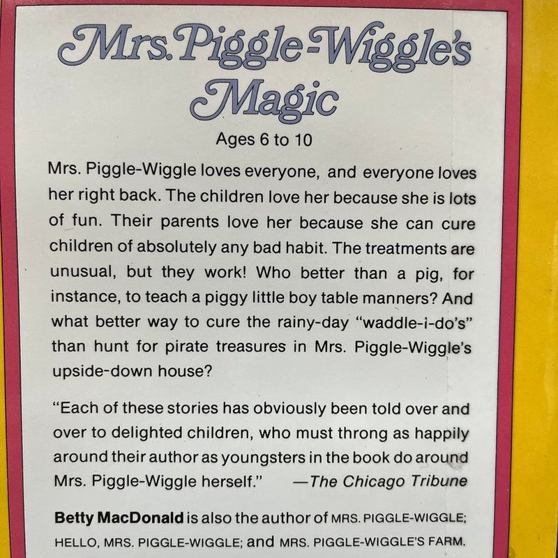 Mrs. Piggle-Wiggle’s Magic *6 copies 