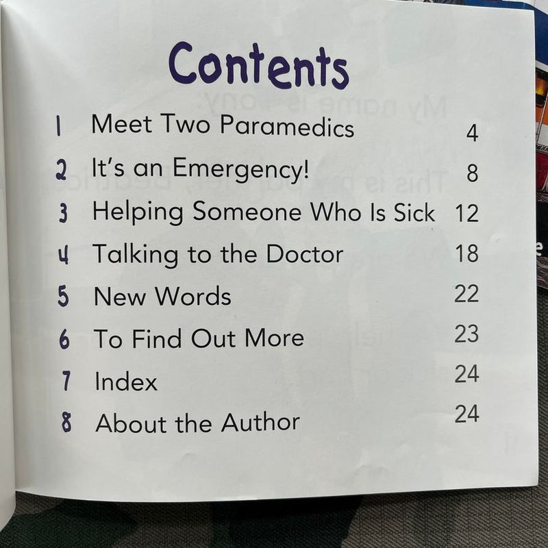 A Day with Paramedics *7 copies 