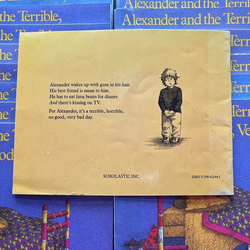 Alexander and the Terrible, Horrible, No Good, Very Bad Day *16 copies 