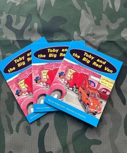 Toby and the Big Red Van *3 copies 