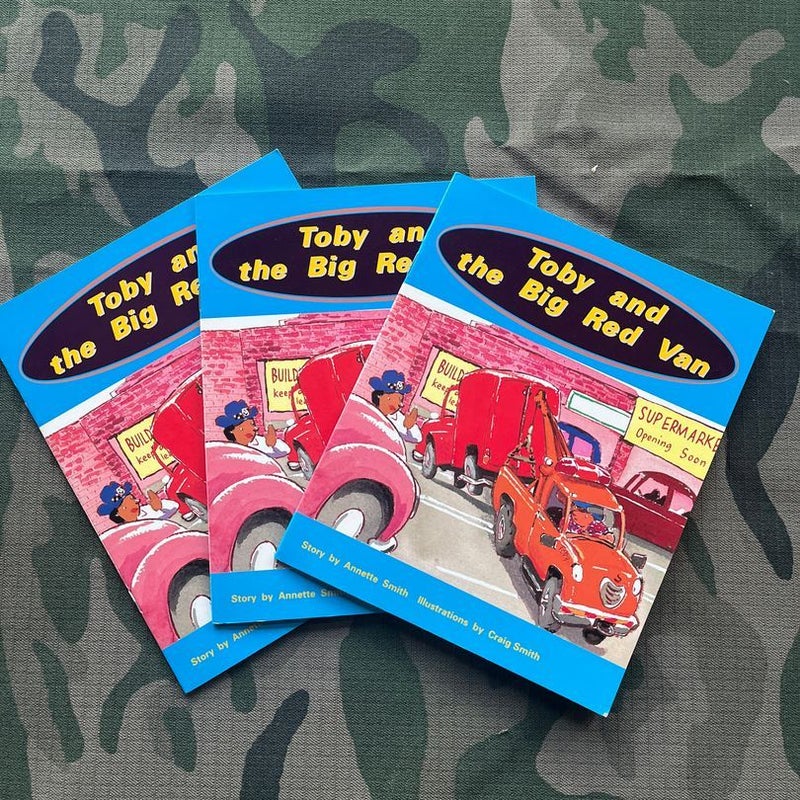 Toby and the Big Red Van *3 copies 