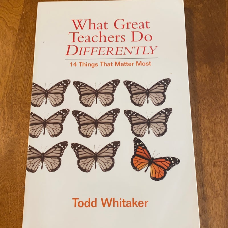 What great teachers do differently