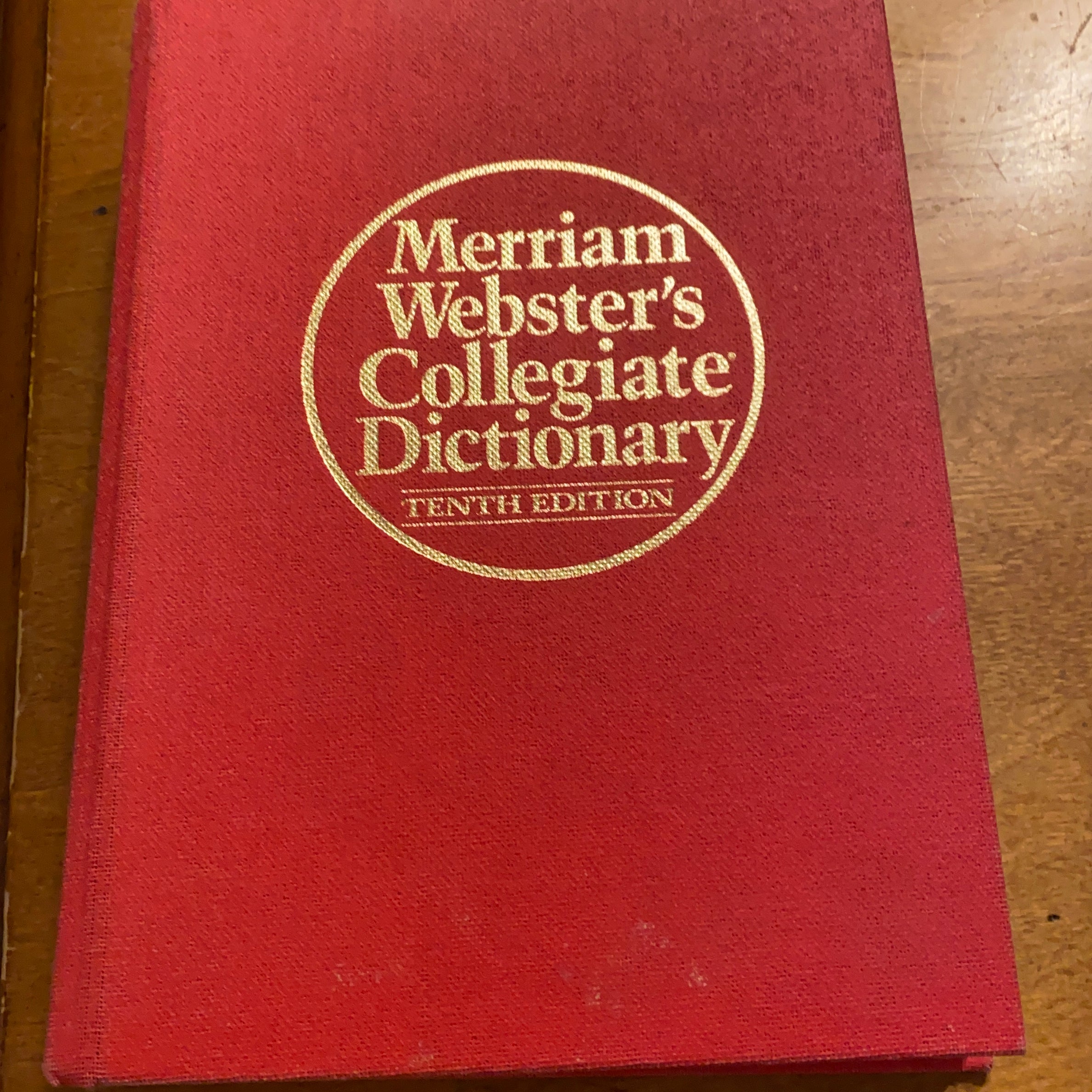 Merriam-Webster's Collegiate Dictionary