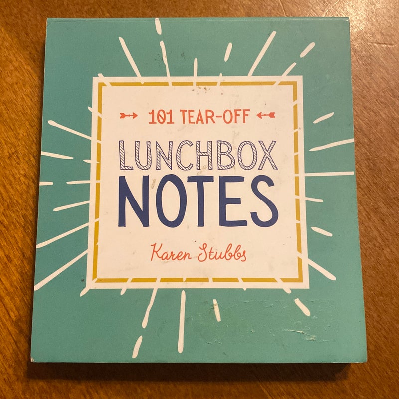 Inspirational Lunch Box Notes by Karen Stubbs