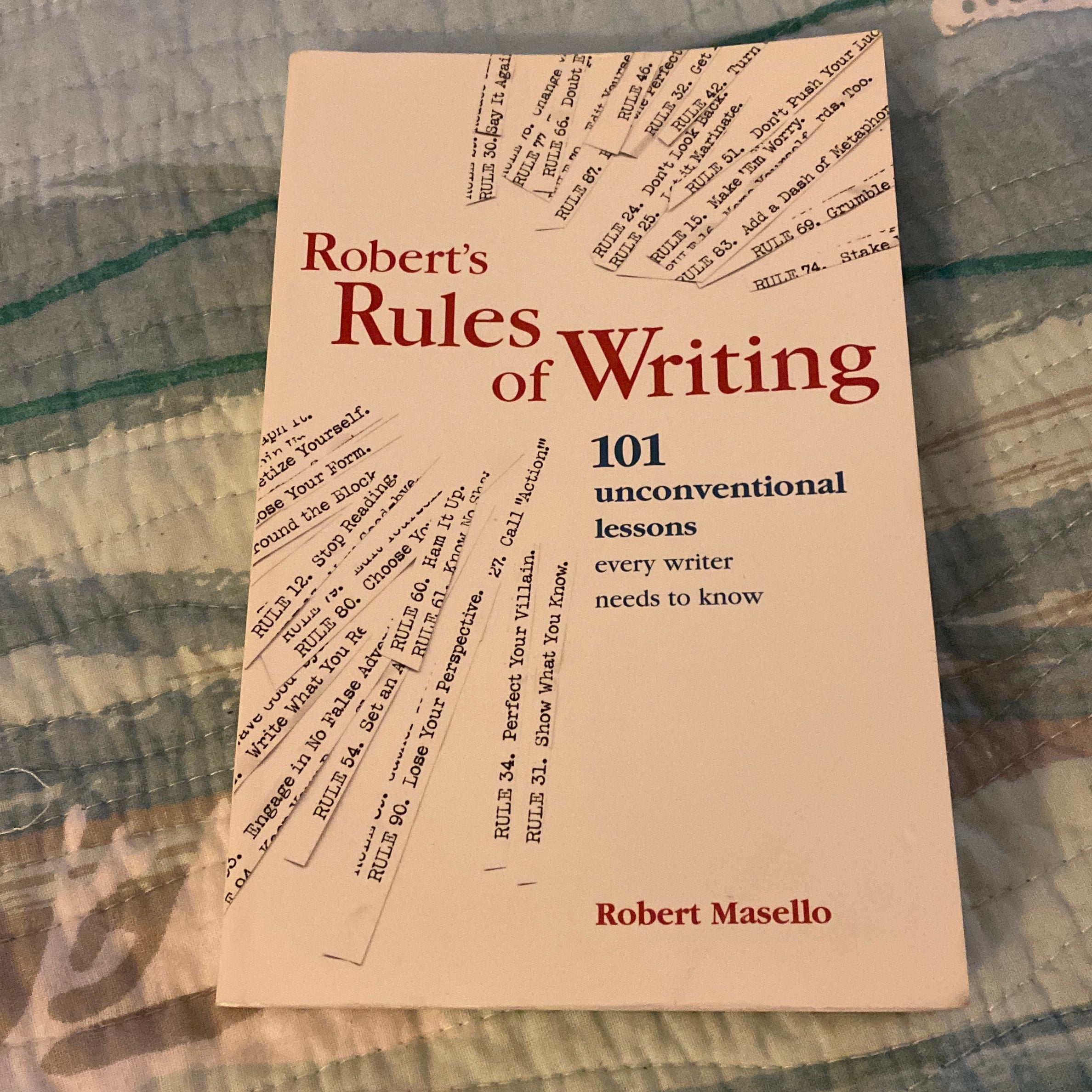 Robert's Rules of Writing