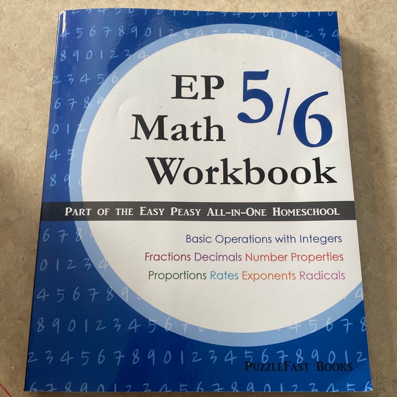 EP Math 5/6 Workbook