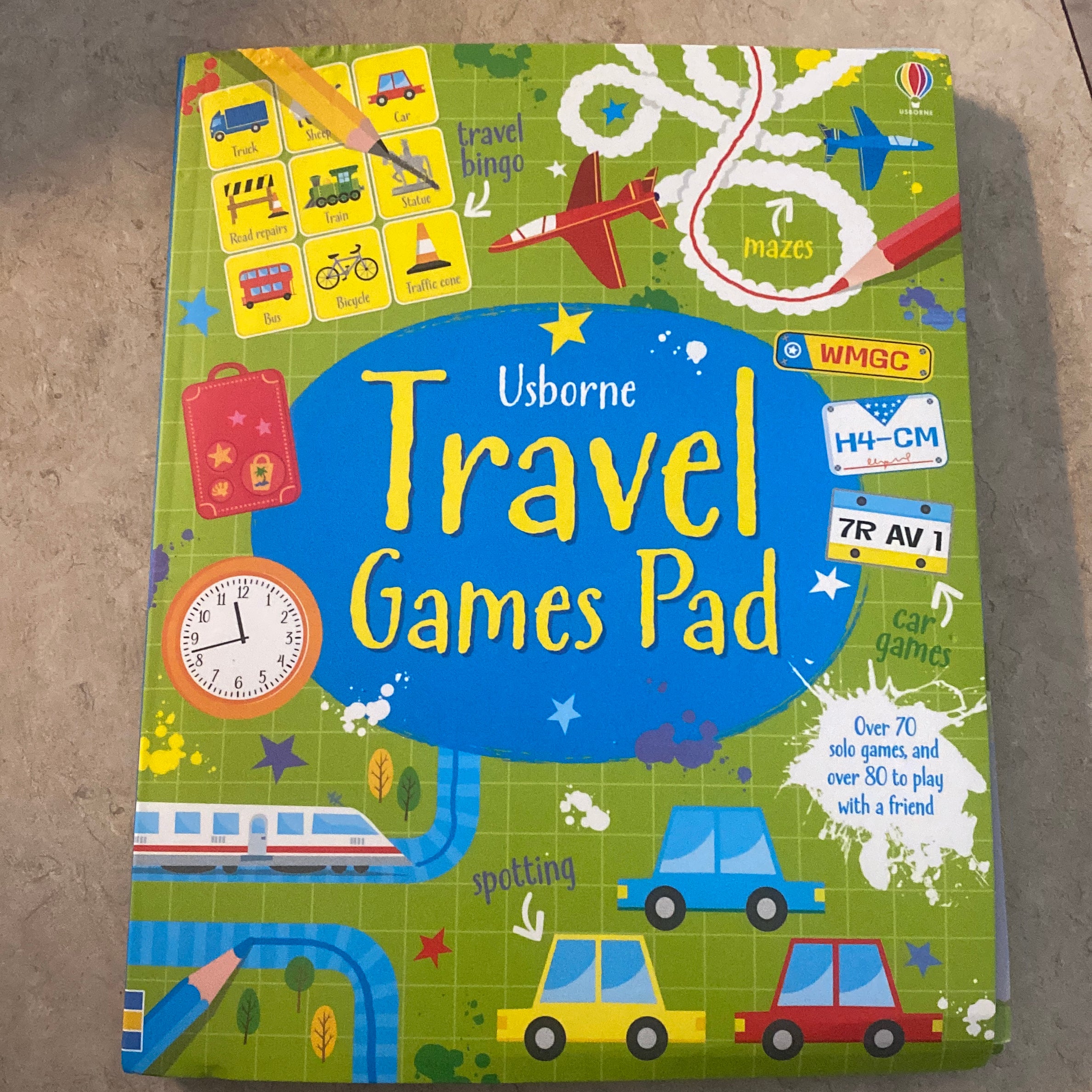 Travel Games Pad