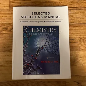 Selected Solutions Manual for Chemistry