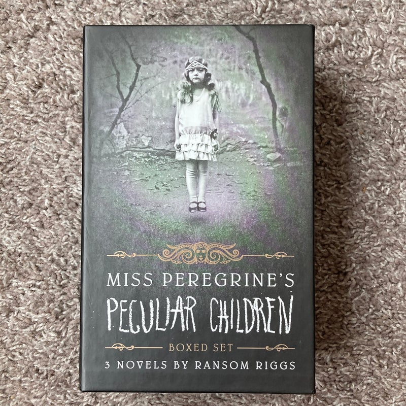 Miss Peregrine's Peculiar Children Boxed Set