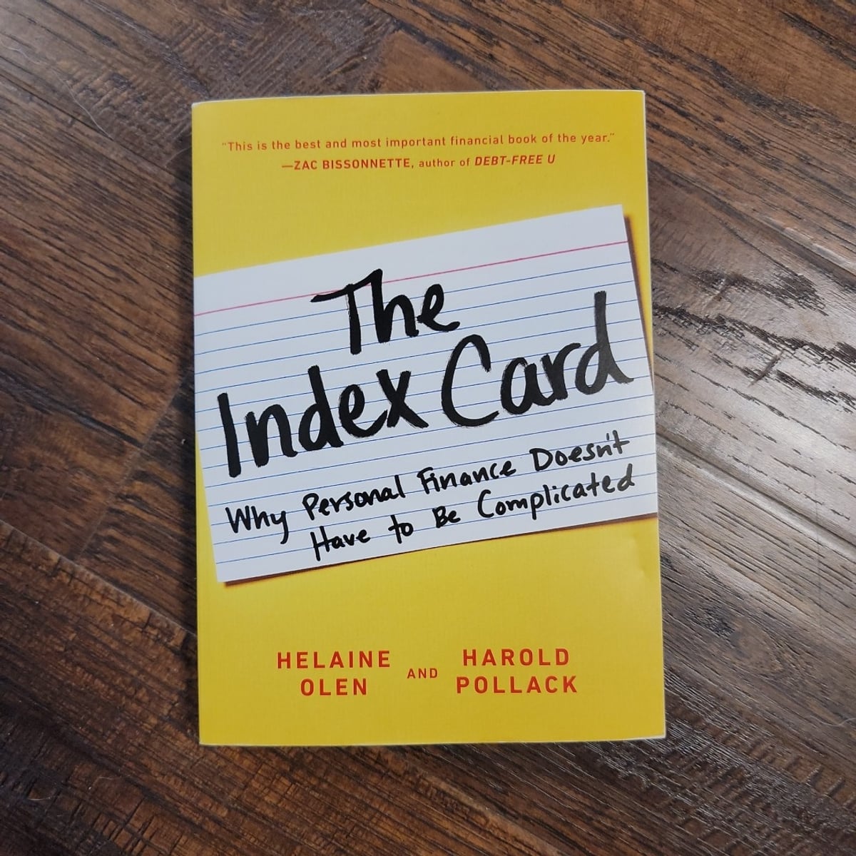 The index card
