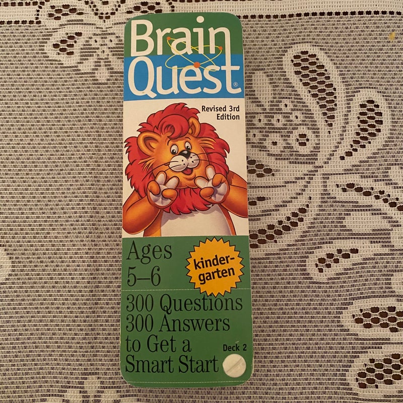Brain Quest ages 5-6 kindergarten 