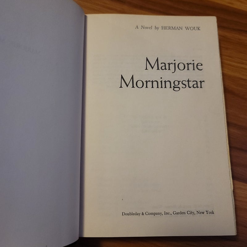 Marjorie Morningstar