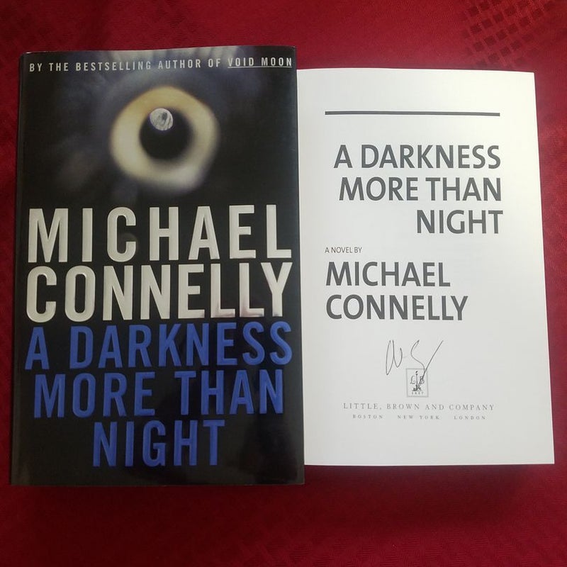 A Darkness More Than Night (Signed)