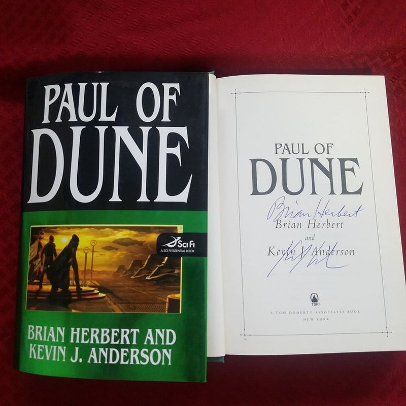 Paul of Dune (Signed)