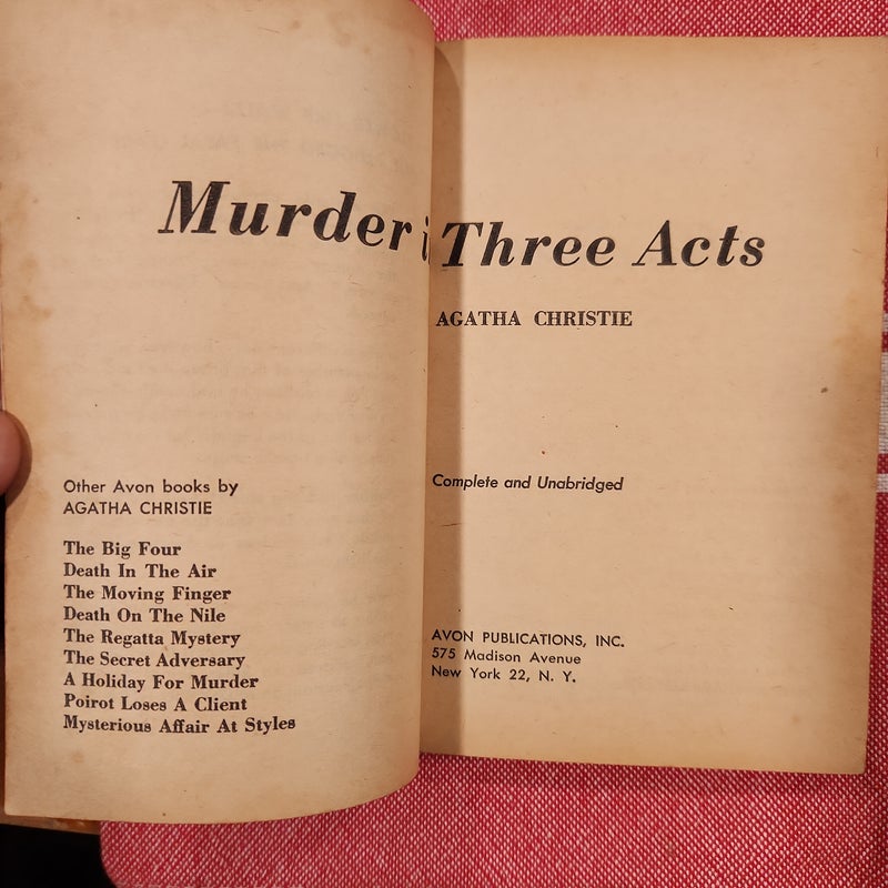 Murder in Three Acts