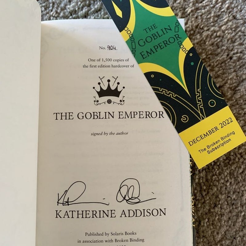 The Goblin Emperor