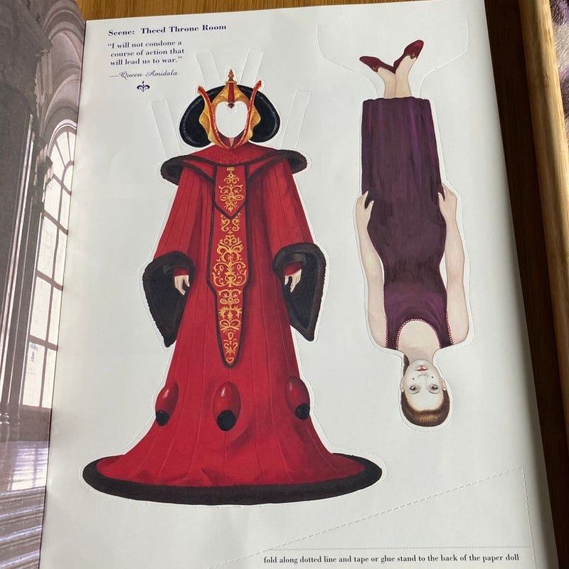 Queen Amidala Paper Dolls